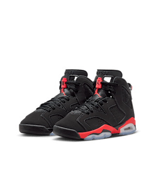 에어 조던 6 레트로 "Infrared Salesman" (Big Kids) 'Black and Light Crimson'(IQ1275-001) 출시일