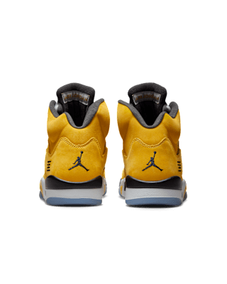 Fecha de lanzamiento de los Air Jordan 5 "Varsity Maize and Wolf Grey" (IO3372-700) 