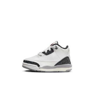 วันเปิดตัว Air Jordan 3 Retro "Cement Grey" เด็กวัยหัดเดิน (DM0968-106)