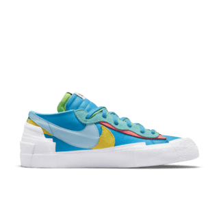 วันเปิดตัว sacai x KAWS Blazer Low “Neptune Blue” (DM7901-400)