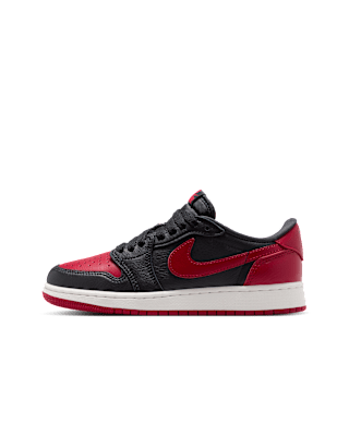 에어 조던 1 레트로 로우 OG “Banned” (Big Kids) 'Black and Varsity Red'(IW6277-001) 출시일