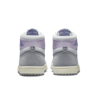 วันเปิดตัว Air Jordan 1 Zoom Air Comfort 2 "Light Smoke Grey and Barely Grape" ผู้หญิง (DV1305-005)