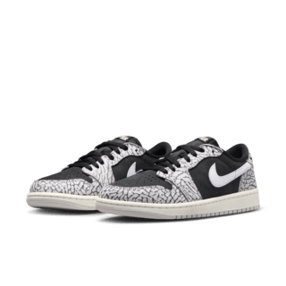 วันเปิดตัว Air Jordan 1 Low "Black Cement" ผู้หญิง (CZ0775-001) 