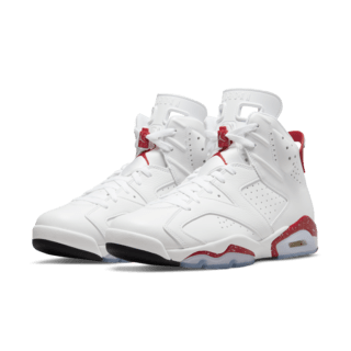 วันเปิดตัว Air Jordan 6 "White and University Red" (CT8529-162)