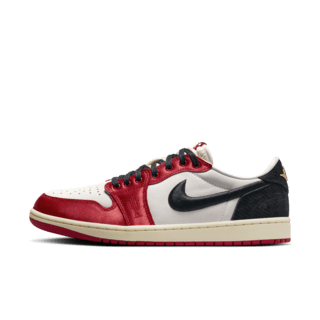 วันเปิดตัว Air Jordan 1 Low OG x Trophy Room "Sail and Varsity Red" (FN0432-100)