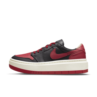 【NIKE公式】レディース エア ジョーダン 1 エレベート LOW SE 'Bred' (DQ1823-006 / WMNS AJ 1 ELEVATE SE)