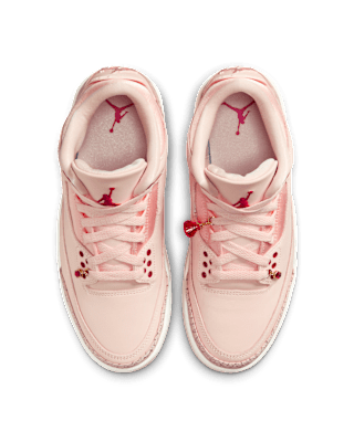 Fecha de lanzamiento de los Air Jordan 3 "Treat Yourself" "Washed Coral" para mujer (HJ0178-600)