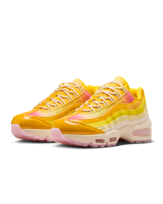 Women's Air Max 95 Big Bubble 'University Gold and Pink Foam' () Release Date