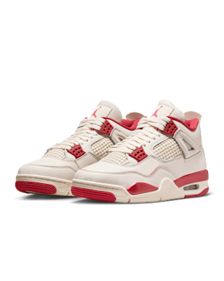 Women's Air Jordan 4 'Pale Ivory and Tough Red' (HV0823-108) Release Date