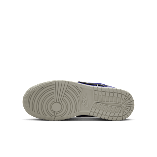 IH2725-500 Big Kids' jordan 1 Low 'Regency Purple and Dark Raisin'