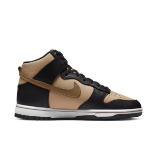 Fecha de lanzamiento del Dunk High "Black Flax" para mujer (DX0346-001)