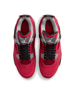 Releasedatum för Air Jordan 4 "Toro Bravo" "Fire Red and Black" (FQ8138-600)