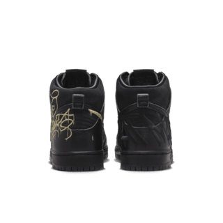 SB Dunk 高筒鞋 x FAUST 'Black and Metallic Gold' (DH7755-001) 發售日期