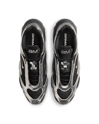 Women's Air Max Muse 'Black and Metallic Silver' FV1920-001)