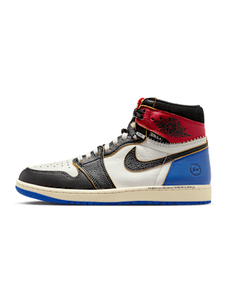 Fecha de lanzamiento de las Air Jordan 1 x Union x Fragment "Black and Varsity Red" (IO7847-002)