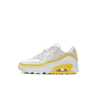 Little Kids' Air Max 90 x Undefeated 'White/Opti Yellow' Release Date