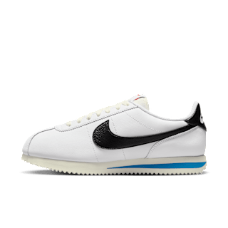 Fecha de lanzamiento del Cortez "White, Black and Light Photo Blue" para mujer (DN1791-100)
