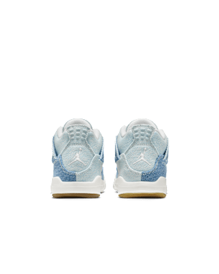 Little Kids' Jordan 4 'Worn Blue' (IB6715-100)