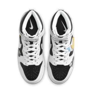Fecha de lanzamiento del Dunk High "White and Black" para mujer (DZ7327-001)