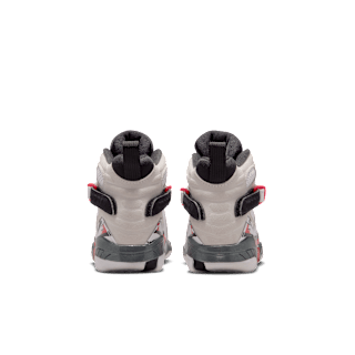 Little Kids' Jordan 8 'White and True Red' (305369-100)