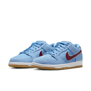 Fecha de lanzamiento del SB Dunk Low "Valor Blue and Team Maroon" (DQ4040-400)