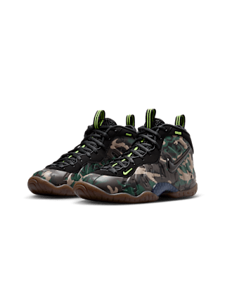 Big Kids' Little Posite Pro "Camo" 'Black and Multi-Color' (IV7555-001) Release Date