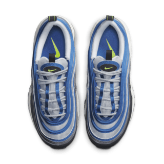 Fecha de lanzamiento del Air Max 97 "Atlantic Blue and Voltage Yellow" para mujer (DQ9131-400)