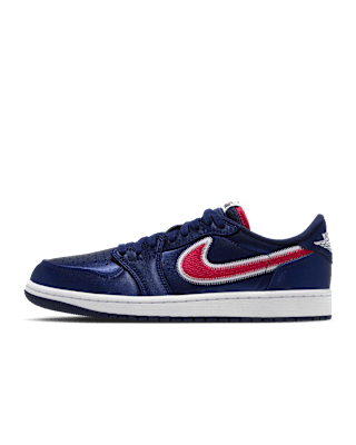 Fecha de lanzamiento de los Air Jordan 1 Low OG "Howard" "College Navy and University Red" (IM5757-400)