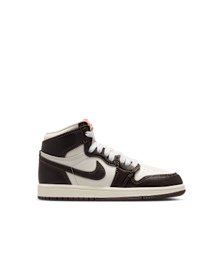 Little Kids' Jordan 1 High OG 'Baroque Brown and Sail' (FD2597-200)