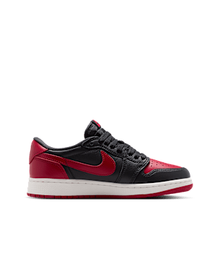 에어 조던 1 레트로 로우 OG “Banned” (Big Kids) 'Black and Varsity Red'(IW6277-001) 출시일