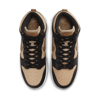 Fecha de lanzamiento del Dunk High "Black Flax" para mujer (DX0346-001)