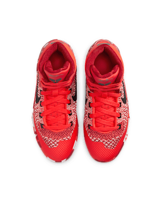 【NIKE公式】ジュニア コービー 9 エリート HIGH プロトロ 'Bright Crimson and Emerald Green' (HJ9446-600 / KOBE IX ELITE GS)