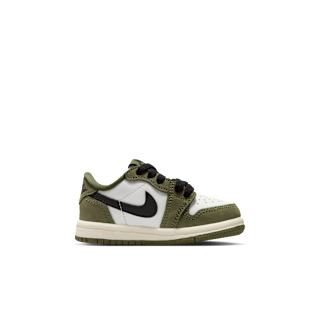 Toddler Jordan 1 Low 'Medium Olive and Summit White' Release Date