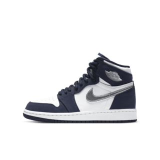 【NIKE公式】ジュニア エア ジョーダン 1 'Midnight Navy' (575441-141 / JUNIOR AJ 1)