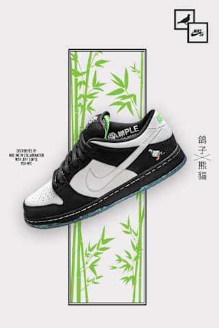 SB DUNK LOW PRO Panda Pigeon