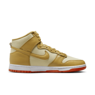 Fecha de lanzamiento del Dunk High "Wheat Gold and Safety Orange" (DV7215-700)