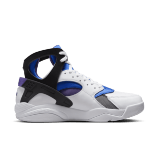 Fecha de lanzamiento del Air Flight Huarache "Varsity Purple and Royal Blue" (FD0183-101)