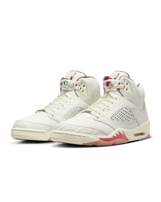 Fecha de lanzamiento de los Air Jordan 5 "El Grito" "Sail and Dark Pony" (HF8833-100)