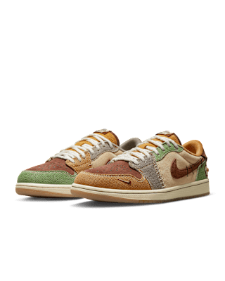 Fecha de lanzamiento del Air Jordan 1 Low OG "Flax and Oil Green" (DZ7292-200)