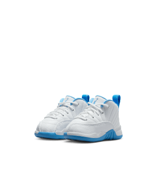 Toddler Jordan 12 'White and University Blue' (850000-112)