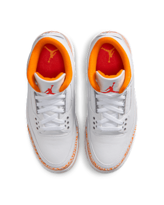 女款 Air Jordan 3 'White and Orange Peel' (CK9246-101) 發售日期