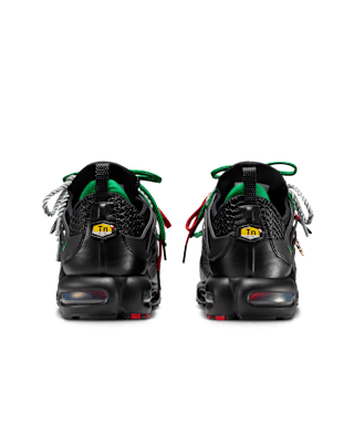 Lanceringsdato for Air Max Plus x HOMECOMING "Pan African" "Black and University Red" (IM4960-001)