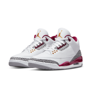 วันเปิดตัว Air Jordan 3 “Cardinal Red” (CT8532-126)