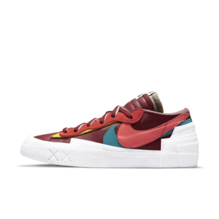 Fecha de lanzamiento del sacai x KAWS Blazer Low "Team Red" (DM7901-600)