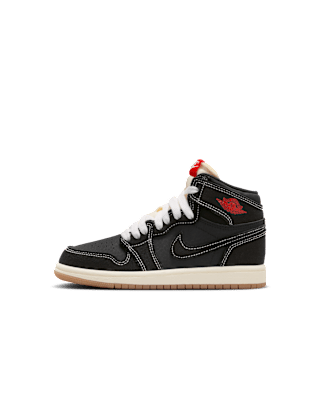 Little Kids' Jordan 1 Retro High OG 'Black and Sail' Release Date