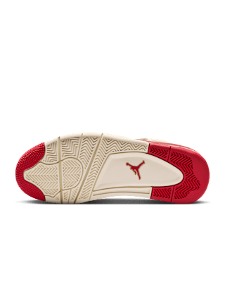 Women's Air Jordan 4 'Pale Ivory and Tough Red' (HV0823-108) Release Date