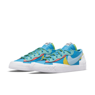 วันเปิดตัว sacai x KAWS Blazer Low “Neptune Blue” (DM7901-400)
