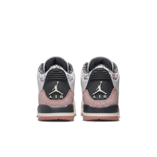 Fecha de lanzamiento del Air Jordan 3 "Vintage Floral" para niños grandes (441140-100)