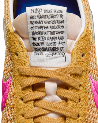 Fecha de lanzamiento de los Nike LD-1000 x Stüssy "Sanded Gold and Laser Fuchsia" (FQ5369-700)