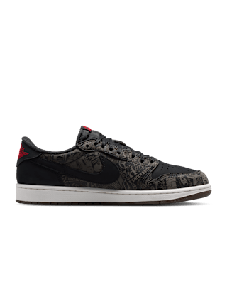 Date de sortie de la Air Jordan 1 Low OG Laser "Black and Varsity Red" (IV6750-001)